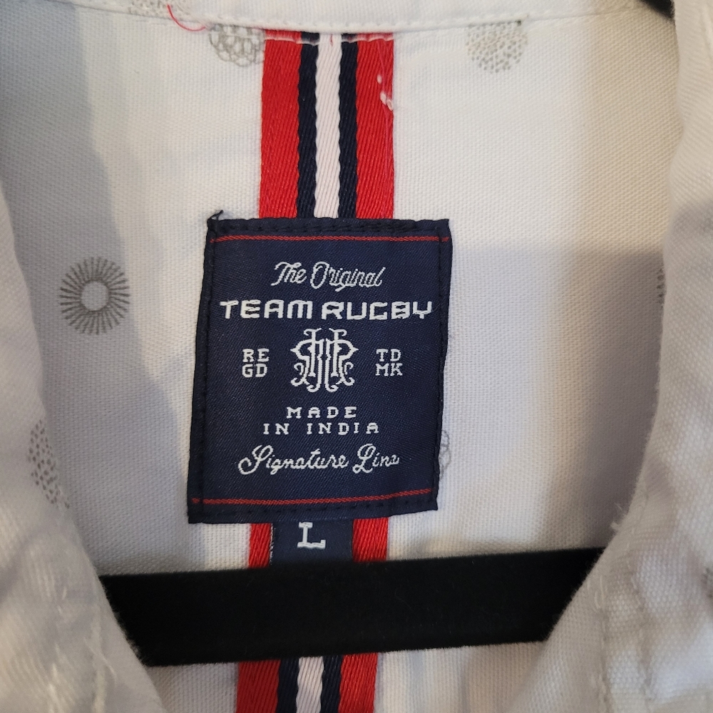 Team Rugby Button-Down Size Large - image 5